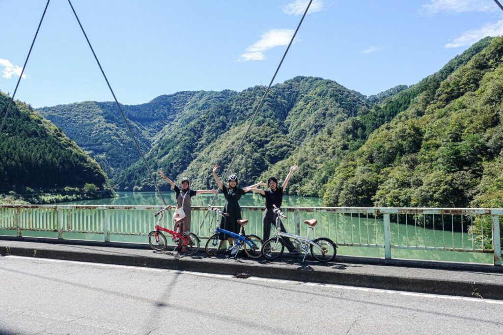 天龍村サイクリング体験