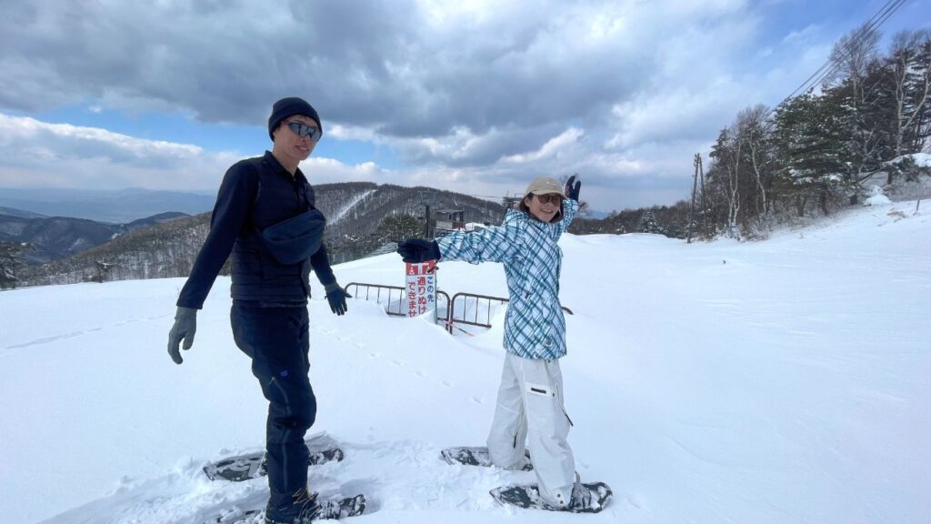 【長野・須坂】大笹街道スノーシューツアー